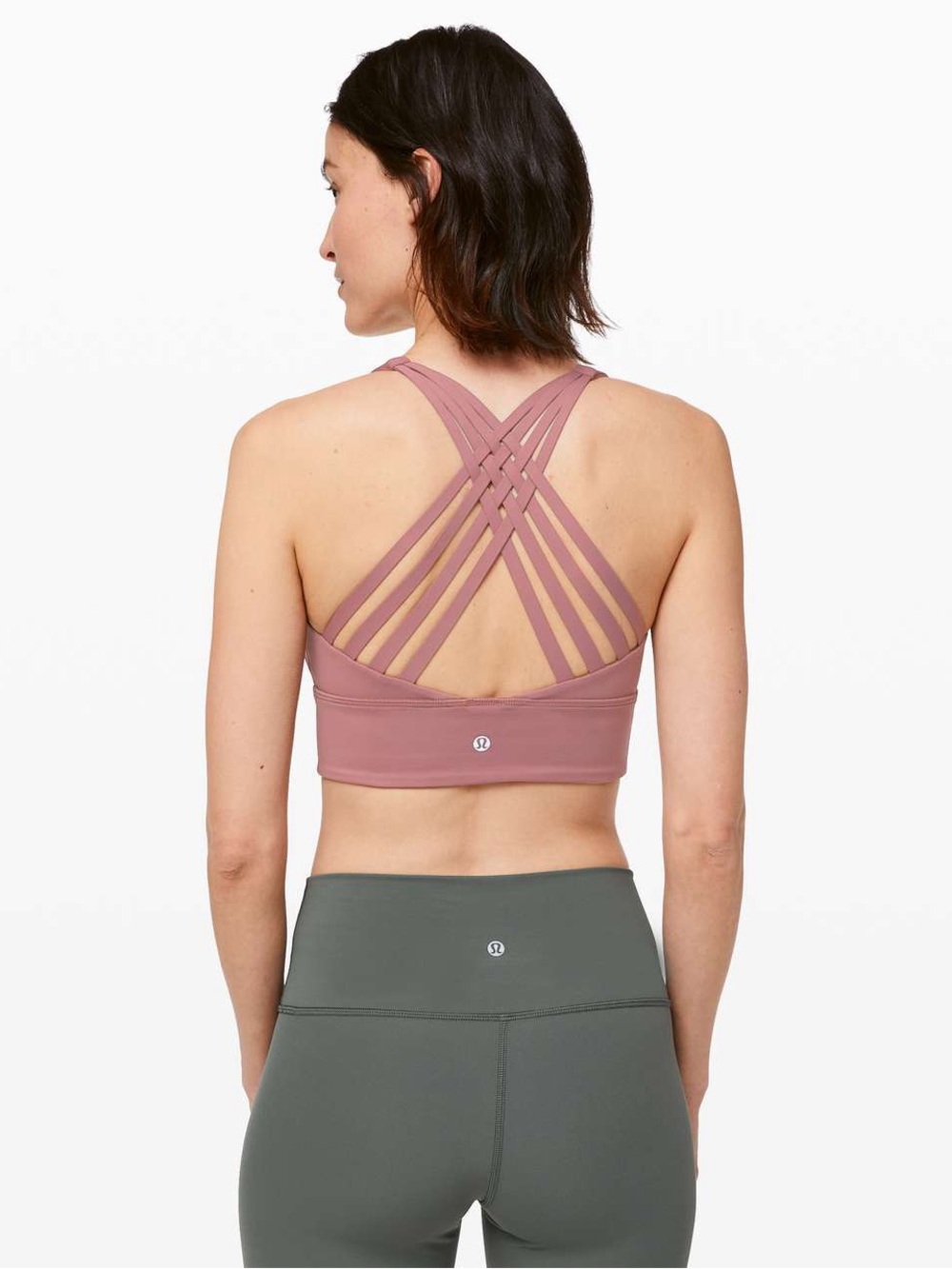 lululemon Free to Be Moved Bra in Red Dust